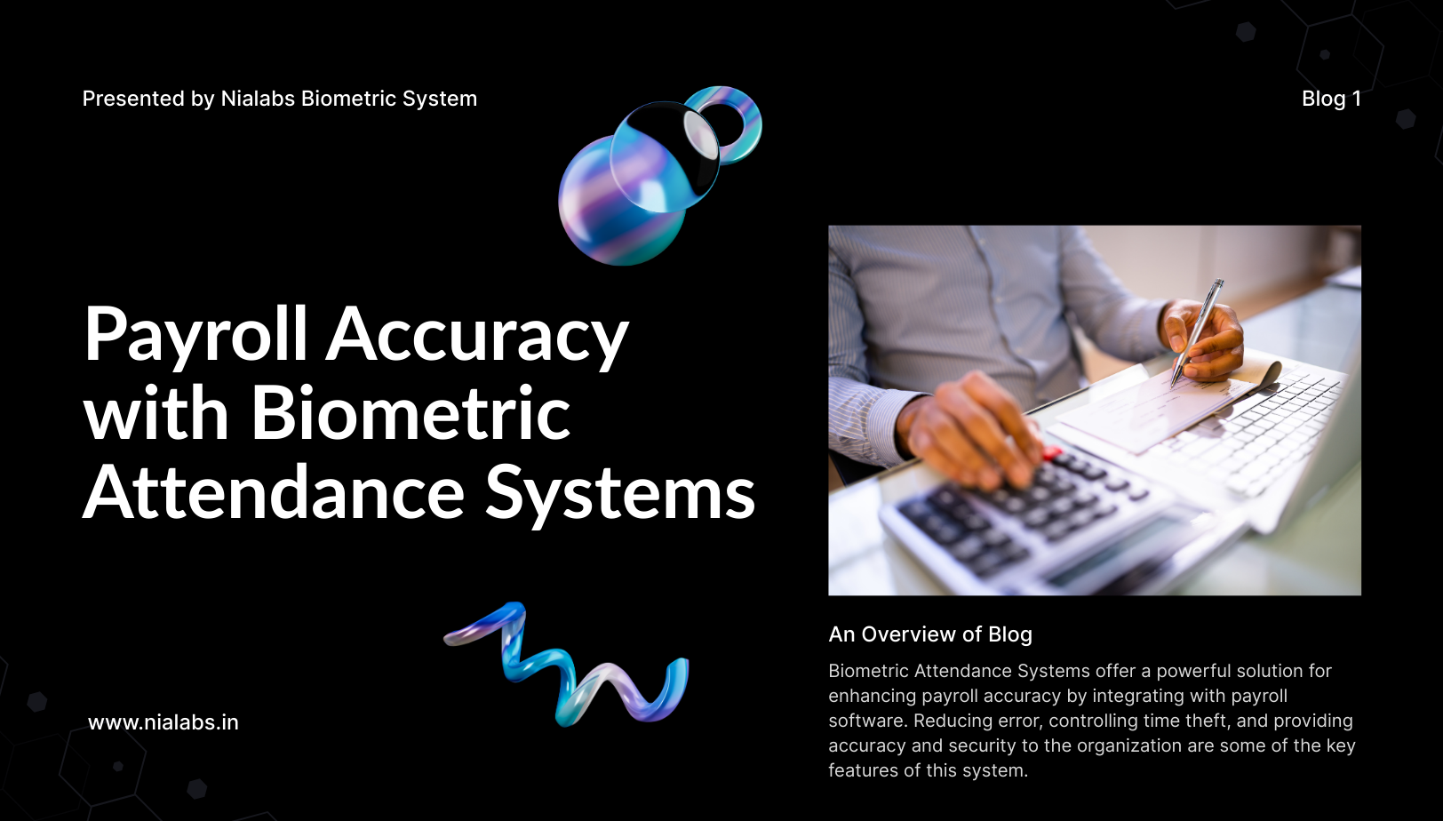 Enhancing Payroll Accuracy with Biometric Attendance Systems - NiaLabs Biometrics