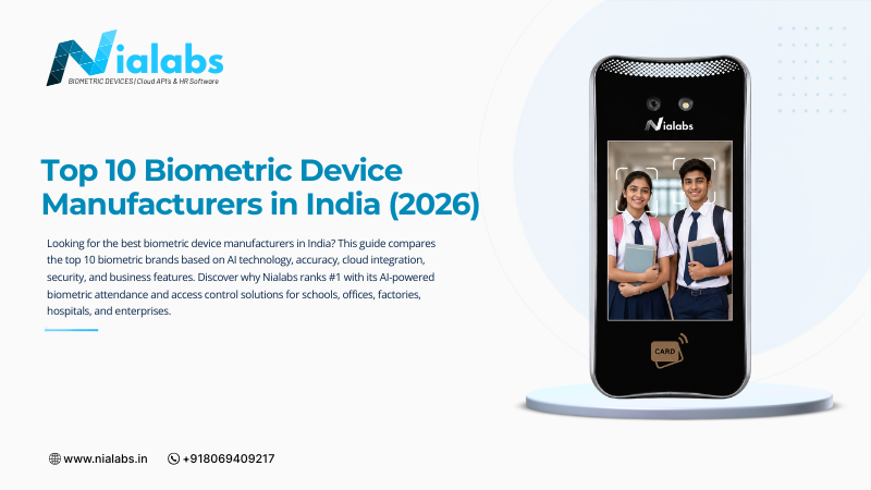 Top 10 Biometric Device Manufacturers in India (2026)