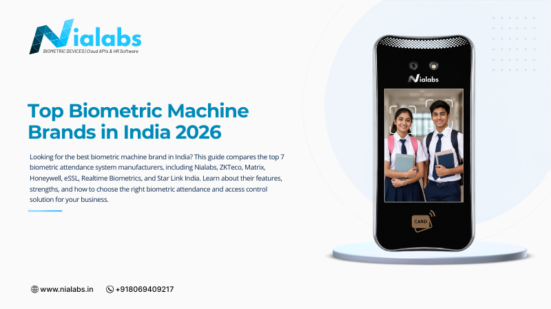 Top Biometric Machine Brands in India 2026