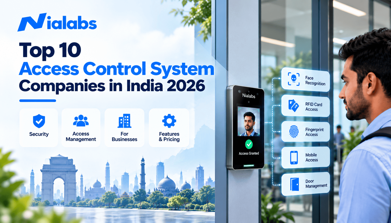 Top 10 Access Control System Companies in India (2026 Guide)